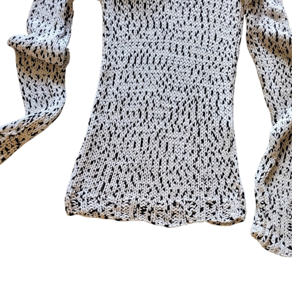 A.L.C Elegant White and Black Women's Top - Picture 7 of 9